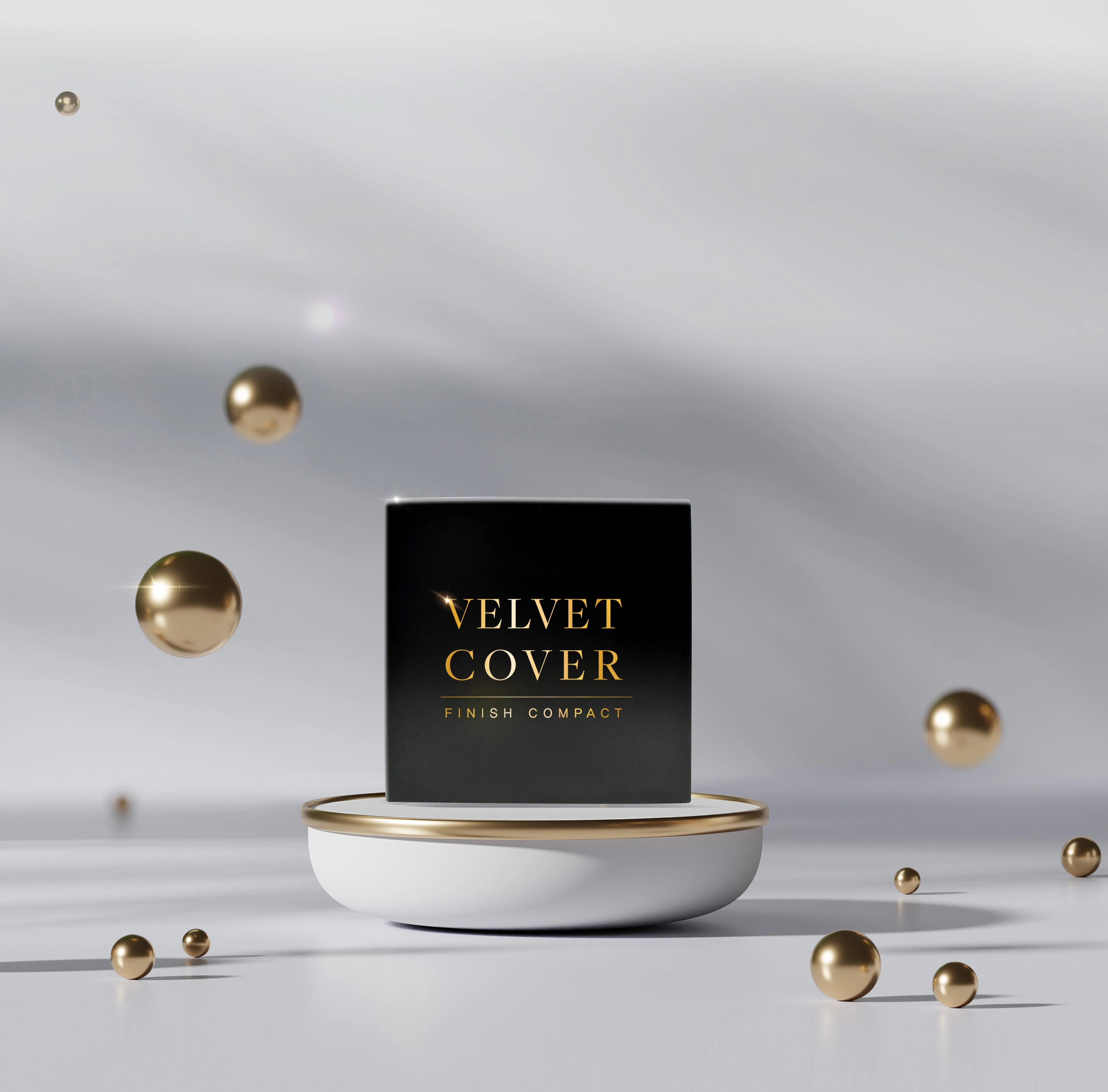 Dr.HEDISON Velvet Cover Finish Compact – kompaktowy puder wygładzający